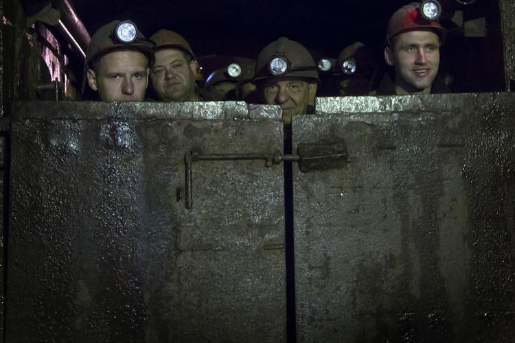 Ukraine Coal Miners