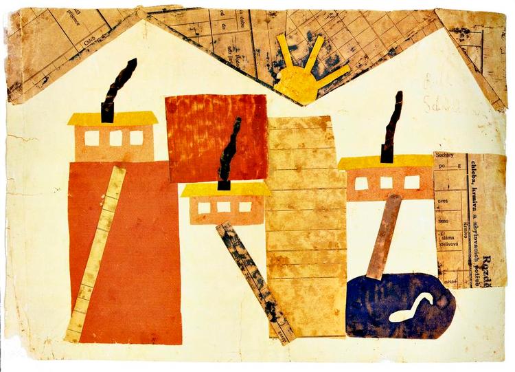 KZ. Utroligt nok frembragte børn i de nazistiske koncentrationslejre også kunst. Billederne på denne side er fra lejren Theresienstadt, hvor flere kunstlærere smuglede tegnemateriale ind. De danske jøder var i samme lejr, der nærmest - trods den kunstneriske opblomstring - var den sikre død for børn. Af 15.000 børn under 15 år overlevede færre end 100. 