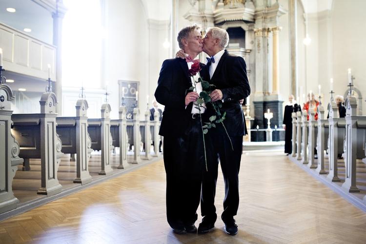 Populært. Det var tilbage i 2012 at homoseksuelle i Danmark fik ret til at blive viet. 
