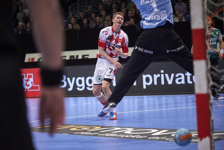 Komet.  Magnus Landin kan blive det næste helt store danske navn i den internationale håndboldverden. 