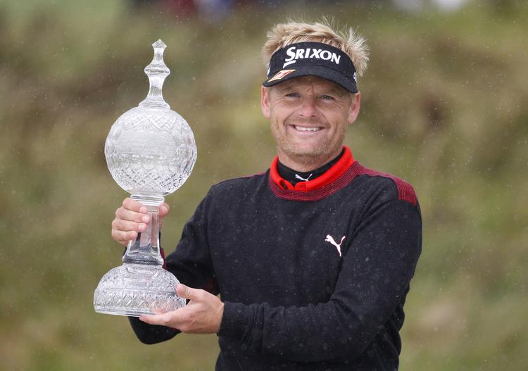 VINDER. 492 turneringer og 4 sejre tæller Søren Kjeldsens karriere nu på European Tour. 