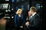 Kandidaterne. Thorning og Løkke skal duellere fire gange inden valget 18. juni. 