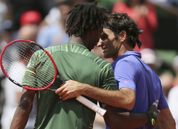 Videre. Federer (th) var stærk og er nu i kvartfinalen. 