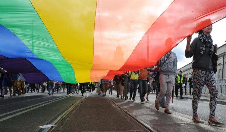 DISKRIMINERING. Forholdene er blevet bedre for seksuelle minoriteter i en række lande. Men de forfølges fortsat i store dele af verden, konkluderer FN-rapport. Her ses en Gay Pride-demonstration i Polen. 
