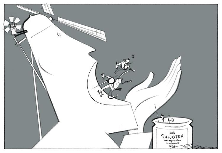 Tegning. Per marquard Otzen 