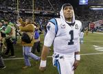 QUARTERBACK. Også i de kommende fem år skal Cam Newton bare trøjen med 1-tallet for Carolina Panthers. 