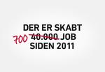 Angreb. Både i annoncer og i tv-duellen mod Thorning, er Venstre og Løkke gået hårdt til regeringens job til udlændinge. Også selvom partiet selv går til valg på at skabe flere job til udlændinge. 