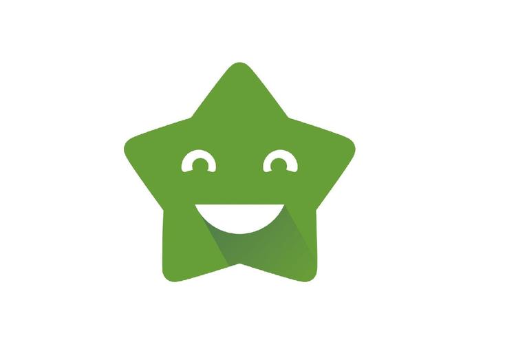 BØRNESIKRING. En glad stjerne som den ovenstående er et af Googles forsøg på at vise, at en app, et spil eller en e-bog er 'godkendt' til børn. 