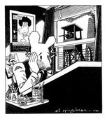 maus. Hovedværket 'Maus' er  fortællingen om kz-lejrene, hvor tyskerne er katte, jøderne mus og polakkerne svin. 