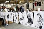 Billedet er fra Copenhagen Comics, Danmarks største tegneseriefestival, som blev afholdt i Øksnehallen i København i 2013. 