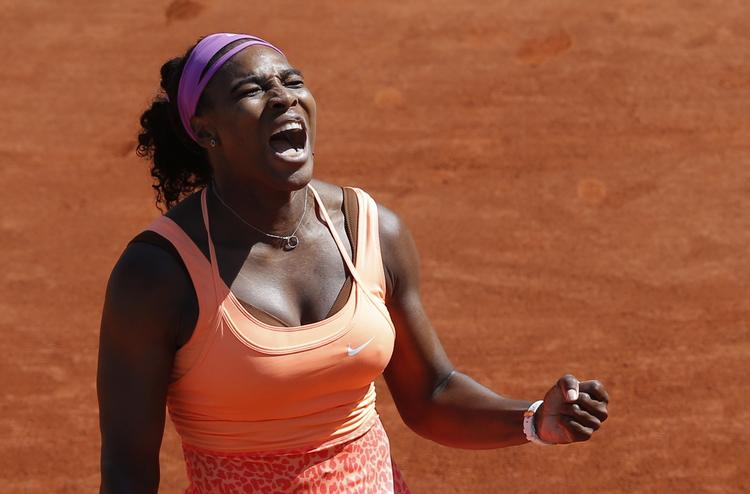 triumf. For 20. gang i karrieren kunne Serena Williams knytte næven efter en Grand Slam-sejr. 