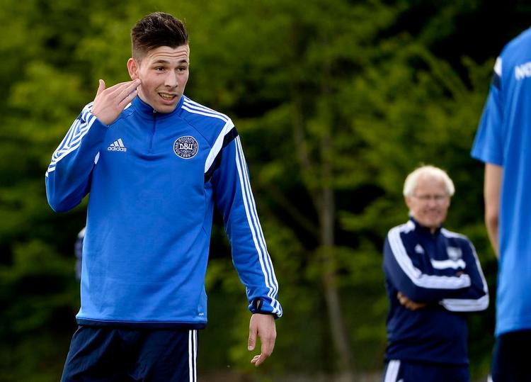 stortalent. Pierre-Emile Højbjerg er tilbage på landsholdet og i Bayern efter en afsluttet lejeaftale med Augsburg. 