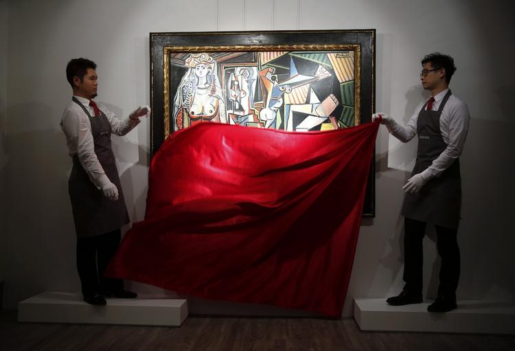 Afdækket. Salget af Picassos 'Kvinder fra Algier', der viser en gruppe nøgne kurtisaner, blev i maj verdenshistoriske dyreste kunstværk solgt på auktion. 