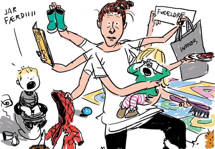 Tegning: Mette Dreyer 