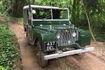 1948. Ideen om en Land Rover blev dog ikke skrottet. Derfor så HUE 166, den første serieproducerede Land Rover, dagens lys i sommeren 1948. Rattet var tilbage i højre side, og den bliver hurtigt en succes. Ved udgangen af 1949 er 8.000 solgt, hvilket var noget over  de budgetteterede 5.000 stk. 