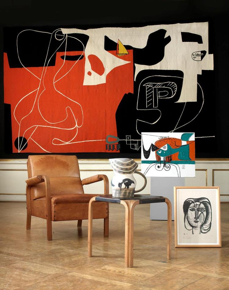 GOBELIN. Le Corbusiers værk blev købt af Sydney-operaen, da det kom på auktion. 