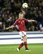Globetrotter. Trods sine bare 26 år har Simon Kjær allerede spillet i Danmark, Italien, Tyskland og Frankrig. 