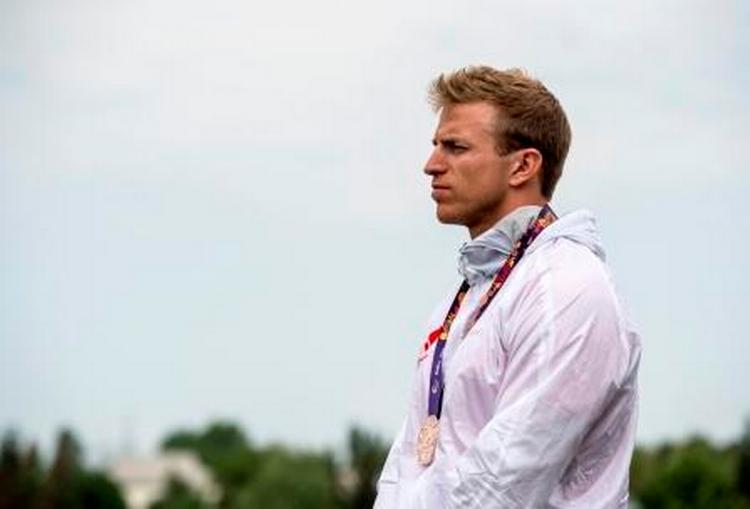Medalje. Kajakroer René Holten Poulsen sikrer Danmark den første medaje til European Games i Aserbajdsjan 