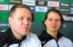 nedtur. Jakob Vestergaard fik ikke den bedste start som tysk landstræner, da hans hold tabte sammenlagt til Rusland og dermed missede kvalifikationen til VM. 