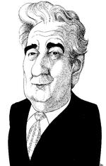 Placido Domingo er ikke bare operasanger. han er også aktiv dirigent og kunstnerisk leder af to operahuse. Se Anne-Marie  Steen Petersens tegning i større udgave nederst. 