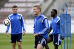 SAMMENHOLD. Profiler er der masser af på U21-holdet, men det er kollektivet, der skal vinde kampene, mener Viktor Fischer. 