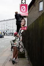 rød. Der er ikke sket noget afgørende nyt på plakatsiden for Enhedslisten ved dette valg 