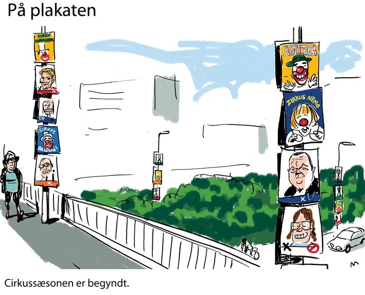 Tegning. Mette Dreyer 