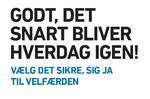 MODSVAR. Venstre har onsdag denne annonce i 15 dagblade landet over. 