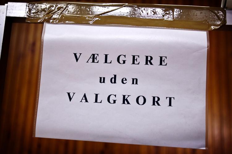 Id. Hvis du har id-papirer med, kan du godt stemme uden valgkortet. (Arkivfoto) 