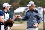 Debutanter.Sebastian Cappelen (th.) og Lucas Bjerregaard er ude af US Open. 