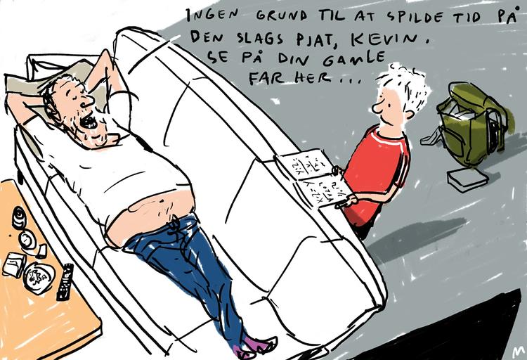 Tegning. Mette Dreyer 