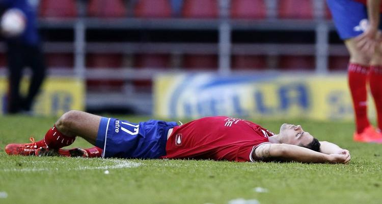 Degradering. Efter at FC Vestsjælland havde tabt pokalfinalen,  rykkede de ud af Superligaen. Længere nede i det danske ligasystem spreder to playoffkampe nu skræk og rædsel. 