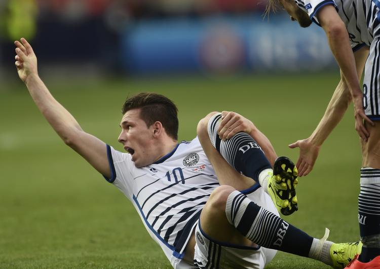 UDBRÆNDT? Pierre-Emile Højbjerg er slidt efter sæsonen i Tyskland og to landskamp i træk. Kan han holde til det tætte kampprogram ved U21-EM? 