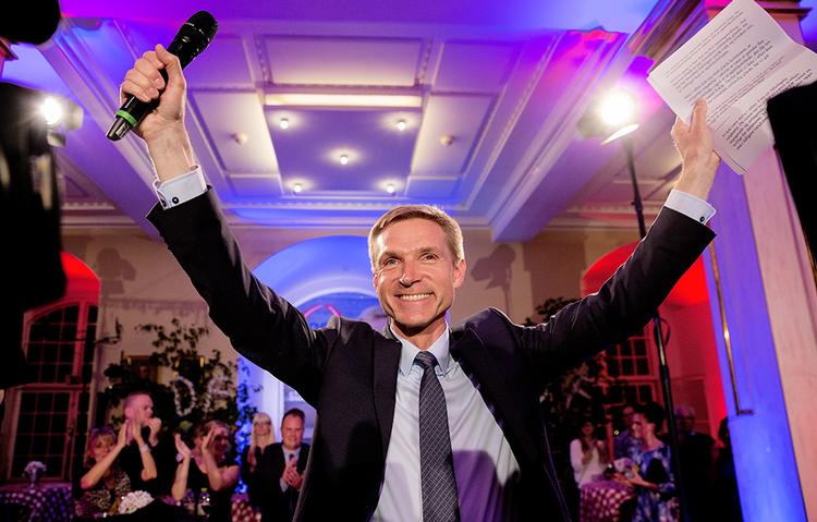 Vinderen. Kristian Thulesen-Dahl blev valgets helt store sejrherre. 