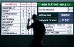 NEDTUR. 80 slag brugte Tiger Woods i første runde af US Open. Kun 2 af de 156 deltagere gjorde det dårligere. 