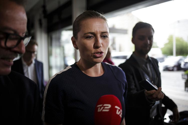 Fremtid. Mette Frederiksen er favorit til at blive ny S-formand. 