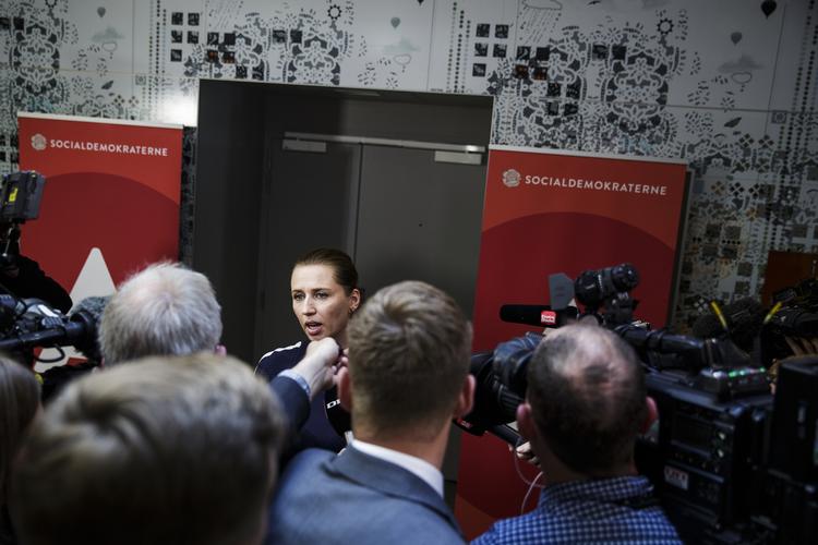 Håb. Enig hovedbestyrelse har indstillet, at Mette Frederiksen bliver ny S-formand. 