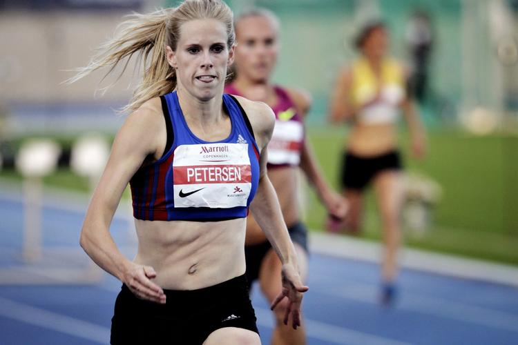 rekord. Sara Slott Petersen satte sin 9. danske rekord i forbindelse med en landskamp i Bulgarien. 