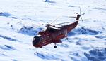 ISFLY. Med helikopter kommer man tæt på Grønlands indlandsis. 