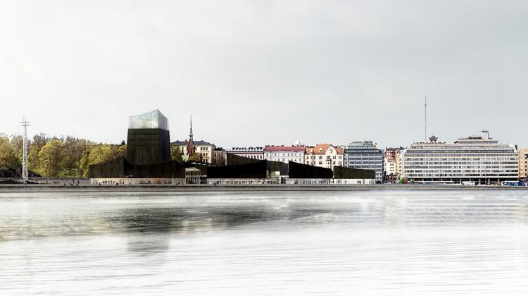 Helsinki. Vinderen af konkurrencen om Guggenheims filial i Helsinki er fundet.  Illustration: Moreau Kusunoki Architectes. 