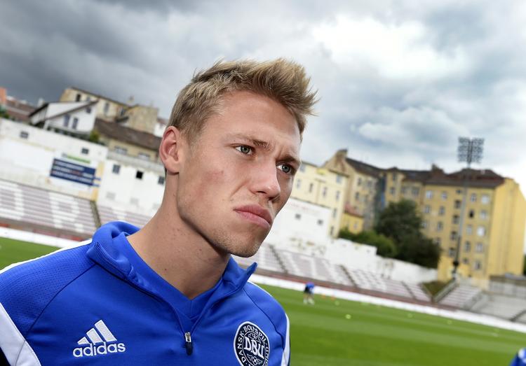 Ærlig. Viktor Fischer ved godt, at han spillede skidt mod Serbien, men synes, at målet til 2-0 sletter det indtryk. 