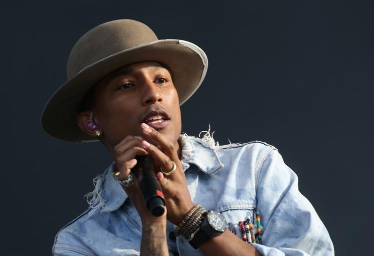 Premiere. Pharrell spiller på Roskilde Festival onsdag aften. 