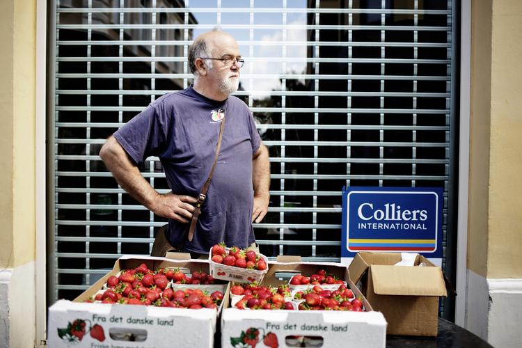 DF. Frugtavler Frede Schmidt stemte på DF blandt andet på grund af, at han ønsker bedre grænsekontrol. 