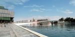Byggeri. Da den første Langebro blev anlagt i slutningen af 1600-tallet markerede havnefronten, at hér stoppede byen. I dag er havnen blevet et centralt spot i hovedstaden med en række levende byrum, og den ny bro skal føre fra det kommende kulturhus på Bryghusgrunden til Amager-siden. 