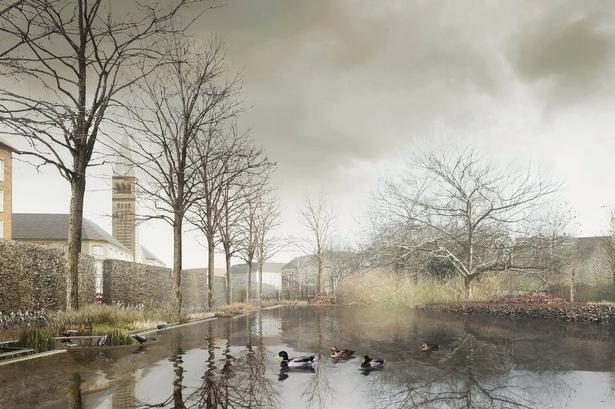 Diget ved ekstremt skybrud. 