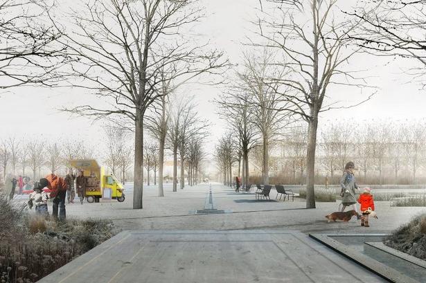 Indgang fra Ejderstedsgade. 