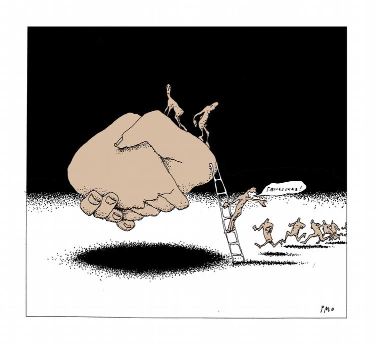 tegning: PER MARQUARD OTZEN 