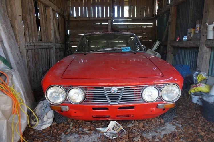 TOPSCORER. Denne Alfa Romeo fra ca. 1970 opnåede højeste, nemlig 48.000 kroner. 