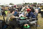 Ventetid. Festivalgæster er parate til at finde det helt rigtige sted at campere i den kommende uge. 