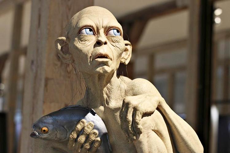Gollum. På Tøjhusmuseet kan man bl.a. møde Gollum og hans dyrebare ring - begge i fuld størrelse. 